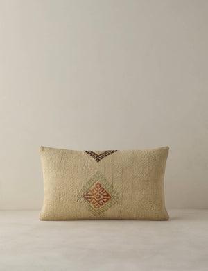 Vintage Lumbar Pillow No. 410, 12