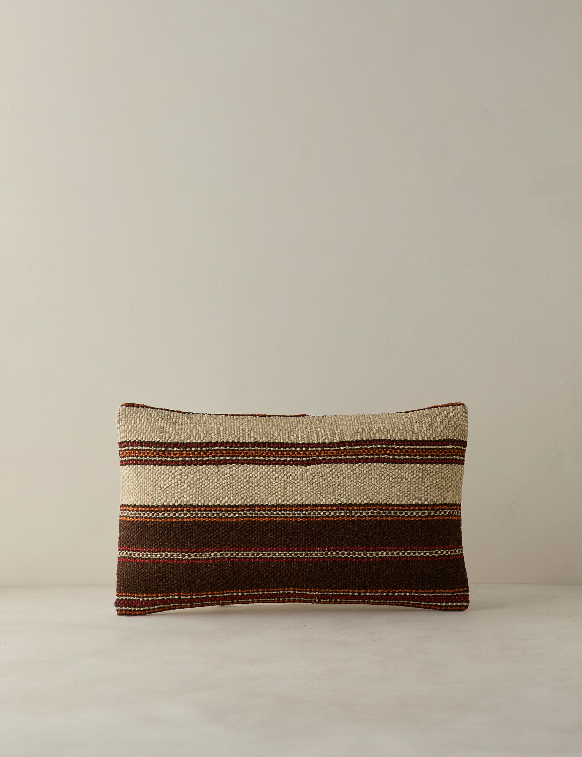 Vintage Lumbar Pillow No. 420, 12" x 20"