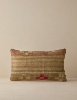 Vintage Lumbar Pillow No. 271, 12