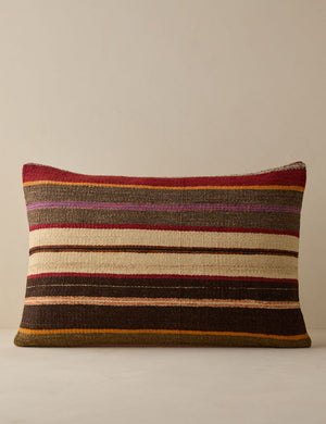 Vintage Lumbar Pillow No. 296, 16