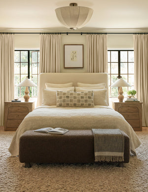 Furin Handwoven Wool Rug Swatch  by DISC Interiors, Dune