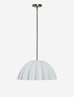 Nita pleated shade pendant light.