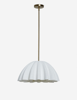 Nita pleated shade pendant light.