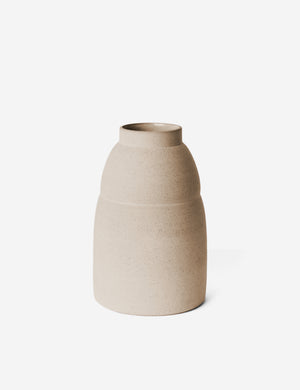 Chubby beehive wide mouth ceramic Vase by Al Centro Ceramica