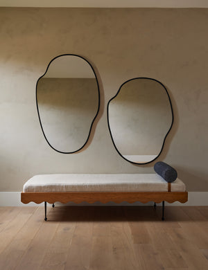 Open Box: Puddle Mirror, Black, Large by Sarah Sherman Samuel
