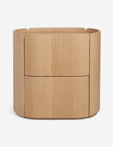 Open Box: Raphael Nightstand, Honey Oak
