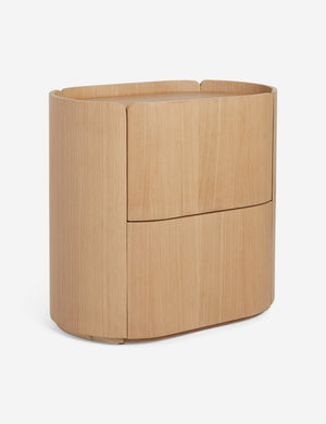 Open Box: Raphael Nightstand, Honey Oak