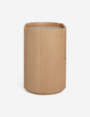 Open Box: Raphael Nightstand, Honey Oak