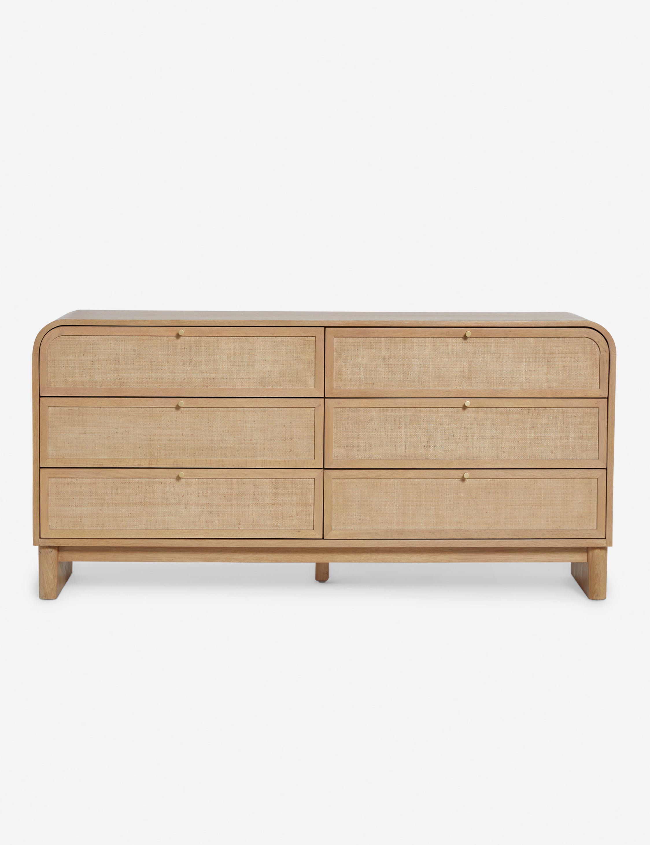 Open Box: Suzette Wide Dresser, Natural Oak