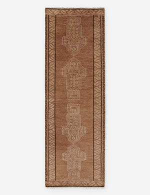 Velasquez Hand-Knotted Wool Rug Swatch, Rust