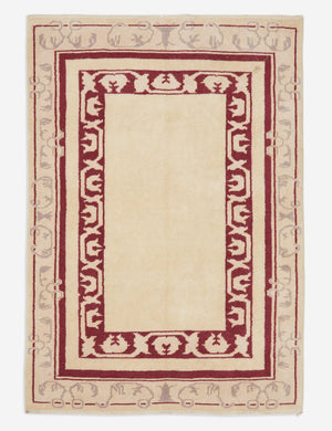 Vintage Turkish Hand-Knotted Wool Rug No. 256, 2'9