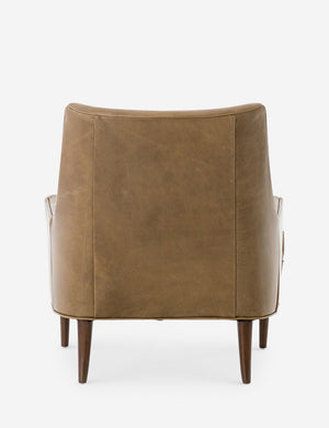 Back of the Ilona Leather Accent Chair