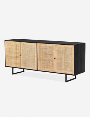 Open Box: Hannah Sideboard, Black and Natural