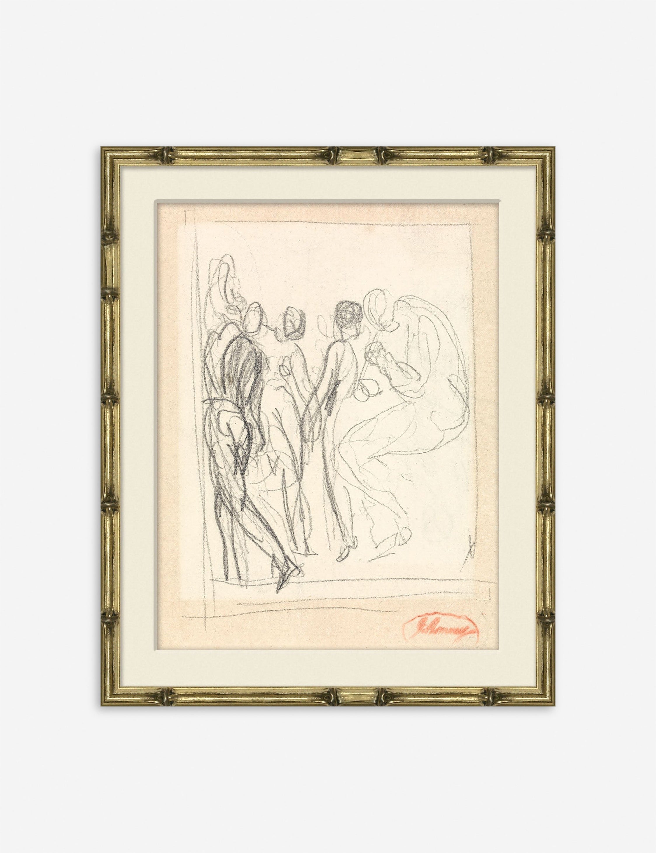 Figure Sketch Print