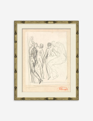 Figure Sketch Print