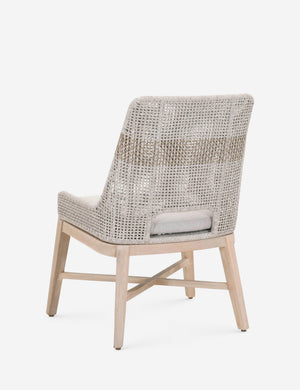 Rear angled view of the Panorama Indoor / Outdoor Dining Chair (Set of 2)