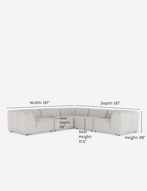 Phillipa Indoor / Outdoor Corner Sectional Sofa