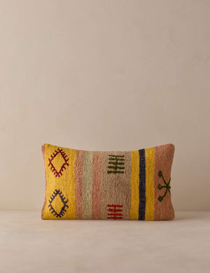 Vintage Lumbar Pillow No. 335, 12