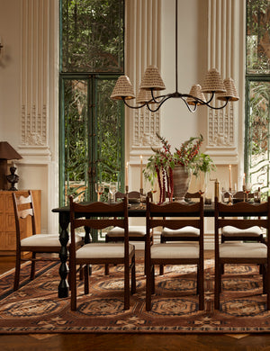 Topia Dining Table by Ginny Macdonald : Black