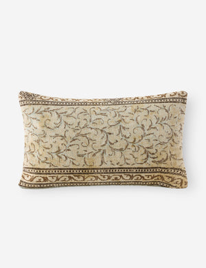 Vintage Lumbar Pillow No. 316, 16