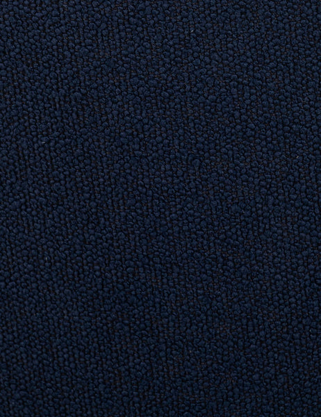 #color::navy | Swatch of Margie rounded barrel swivel accent chair in navy