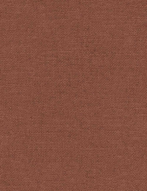 The Terracotta Linen fabric on the Bailee ottoman