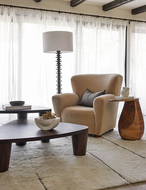Fishbone Floor Lamp by Regina Andrew : Ebony