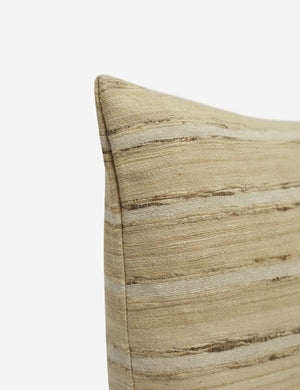 Corner of the leni lumbar silk pillow