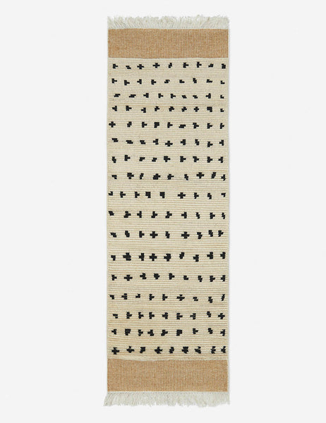 #size::2-6--x-8- #size::6--x-9- #size::8--x-10- #size::9--x-12- #size::10--x-14- #size::12--x-15- | The irregular dots rug in its runner size