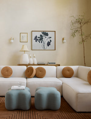June Ottoman by Eny Lee Parker : Blue