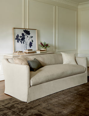 Fabienne Slipcover Sofa : Natural / 71