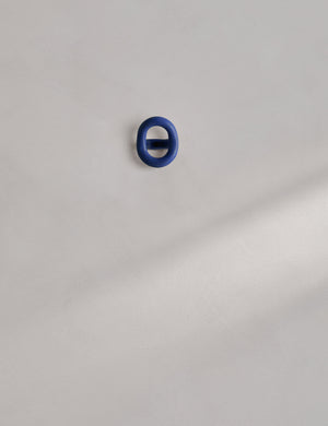 Olo cobalt blue Wall Hook by SIN Ceramics