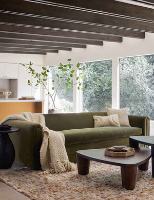 Eleanor Sofa : Caramel Vintage Velvet