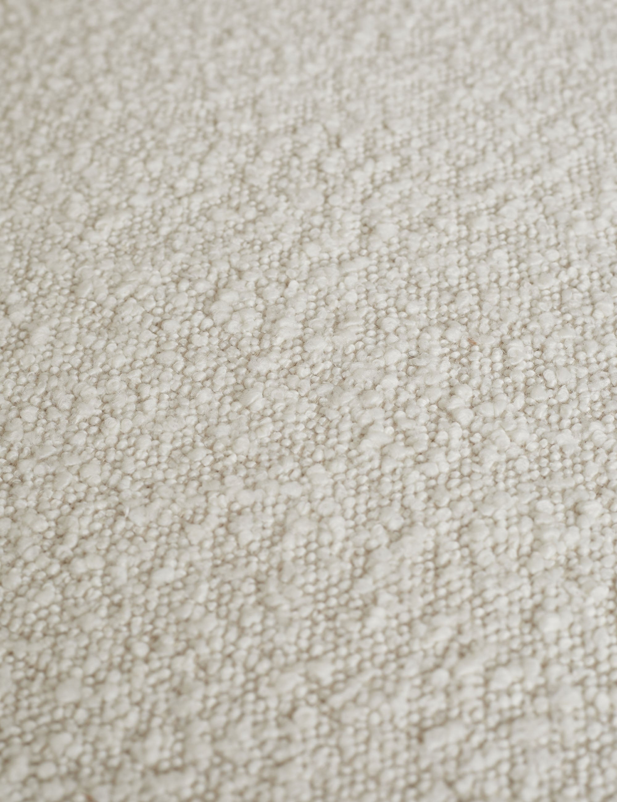 Ivory Modern Boucle Fabric Swatch