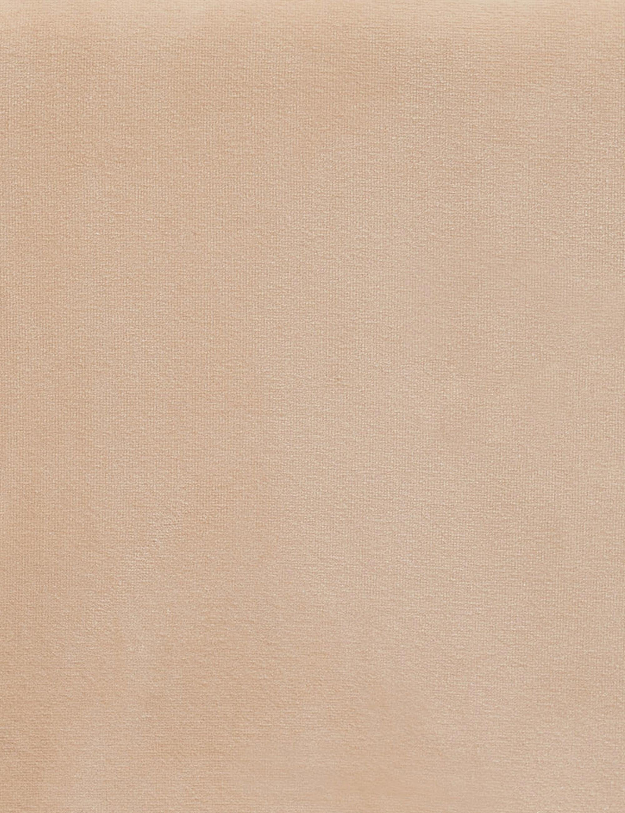 Cotton Velvet Swatch, Buff