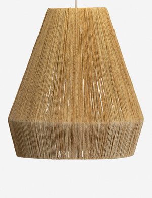 Tarek twisted jute pendant light