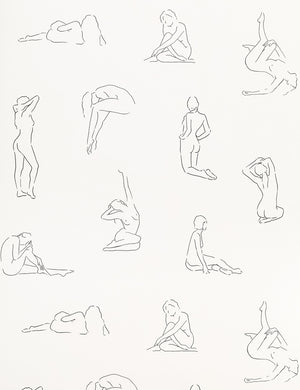 Minimalist Nude Wallpaper - Swatch